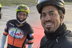 Chris and Anotnio pre-ride