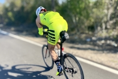 James pushing hard