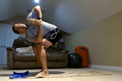 Twisted Chair Pose