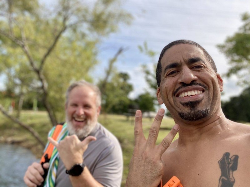 Raymond and I both did personal bests!
