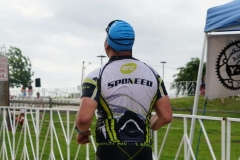 Swim exit - Lake Pflugerville Triathlon