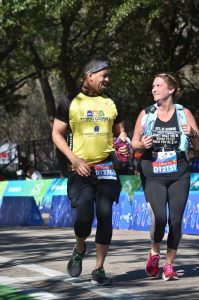 Houston Marathon Finishing Buddy Christine
