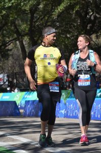 Houston Marathon Finishing Buddy Christine