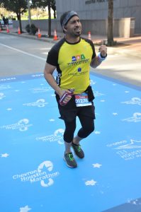 Houston Marathon Finish