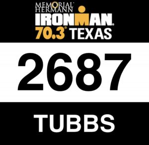 Ironman 70.3 Bib