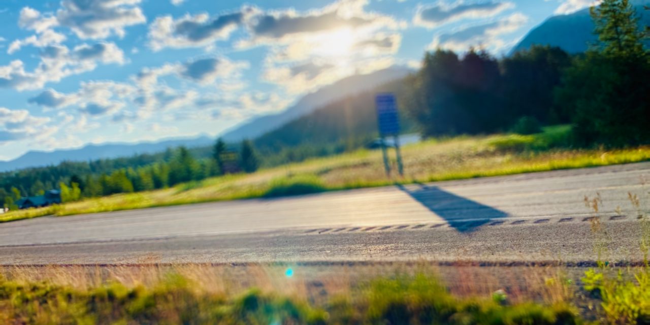 Running in Montana – flow state 🏃🏾‍♂️
