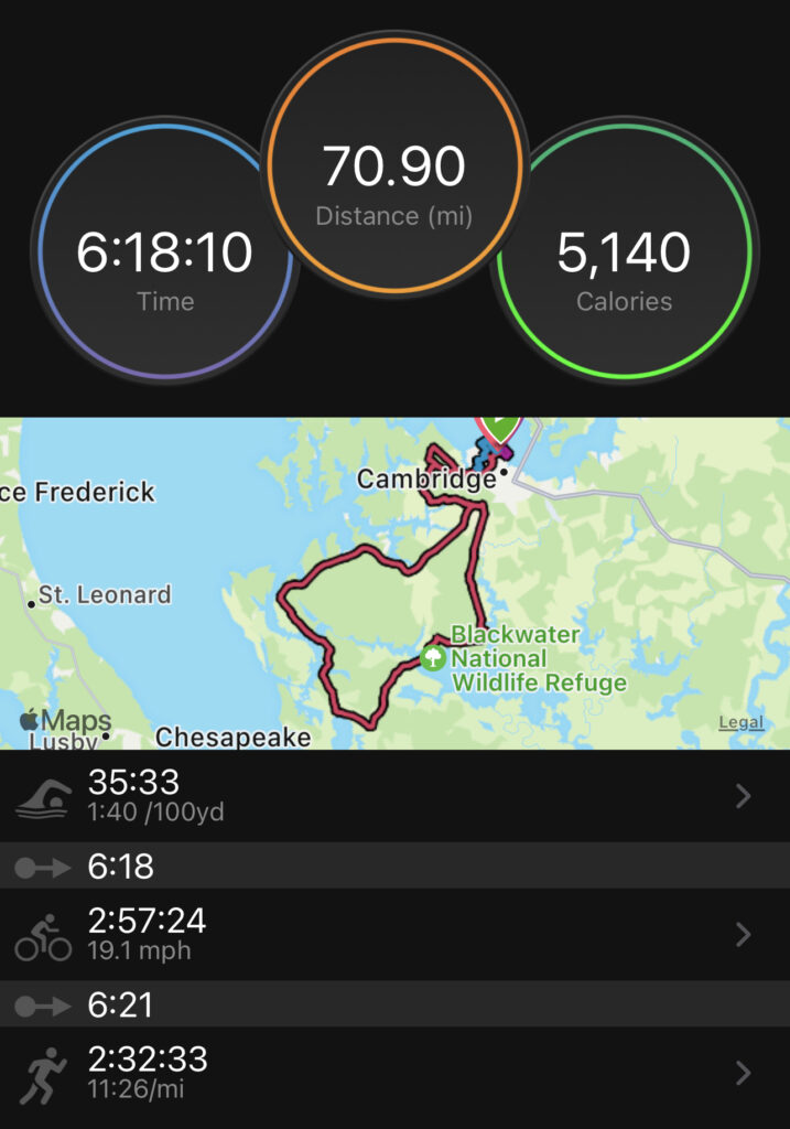 Ironman 70.3 Eagleman