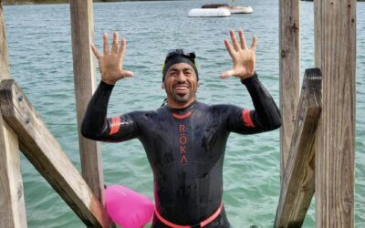 My first marathon swim (10K / 6 Miles)
